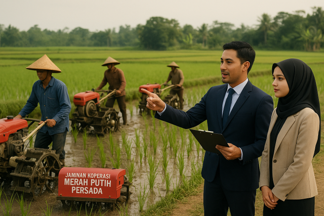 Ilustrasi Photo Jaminan KDMP | Created by chatgpt - yudi setyo prayogo.