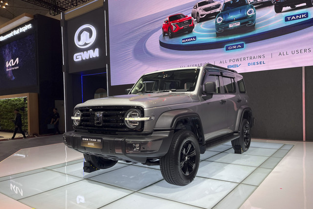 Peluncuran Tank 300 Diesel Turbo di GIIAS 2025. Foto: Fitra Andrianto/kumparan