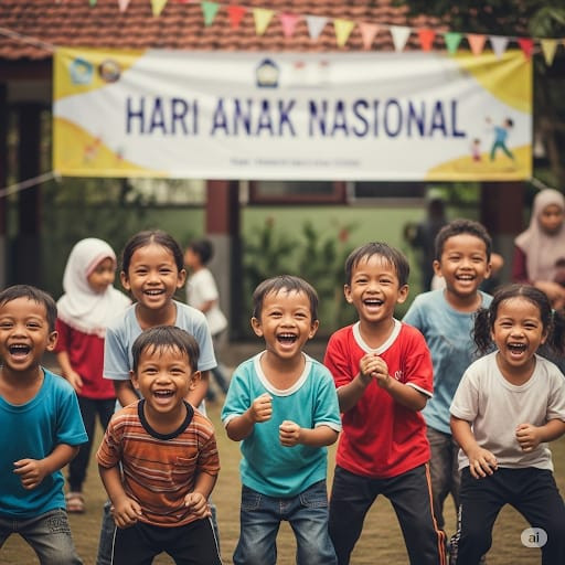 Sumber Foto: ai/Perayaan Hari Anak Nasional