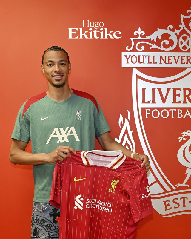 Pemain baru Liverpool, Hugo Ekitike. Foto: Instagram/ @liverpoolfc