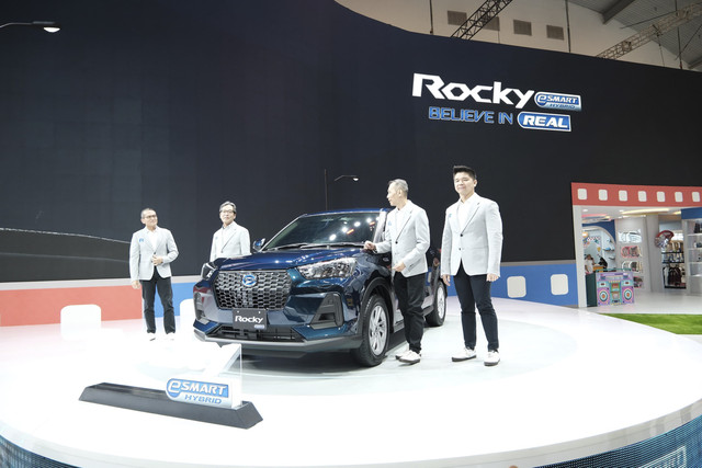 Daihatsu Rocky Hybrid resmi meluncur di GIIAS 2025 di ICE BSD, Tangerang, Kamis (24/7/2025). Foto: Sena Pratama/kumparan