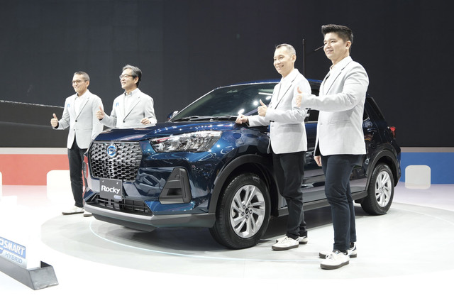 Daihatsu Rocky Hybrid resmi meluncur di GIIAS 2025 di ICE BSD, Tangerang, Kamis (24/7/2025). Foto: Sena Pratama/kumparan