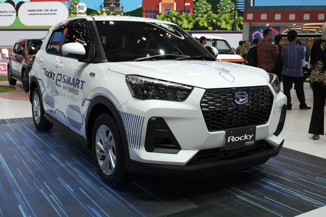 Daihatsu Rocky Hybrid resmi meluncur di GIIAS 2025 di ICE BSD, Tangerang, Kamis (24/7/2025). Foto: Sena Pratama/kumparan