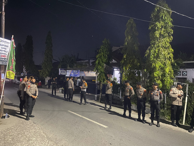 Acara pengajian yang dihadiri penceramah Muhammad Rizieq Syihab di Desa Pegundan, Kecamatan Petarukan, Kabupaten Pemalang, Jawa Tengah, Rabu (23/7/2025). Foto: Dok. Polres Pemalang