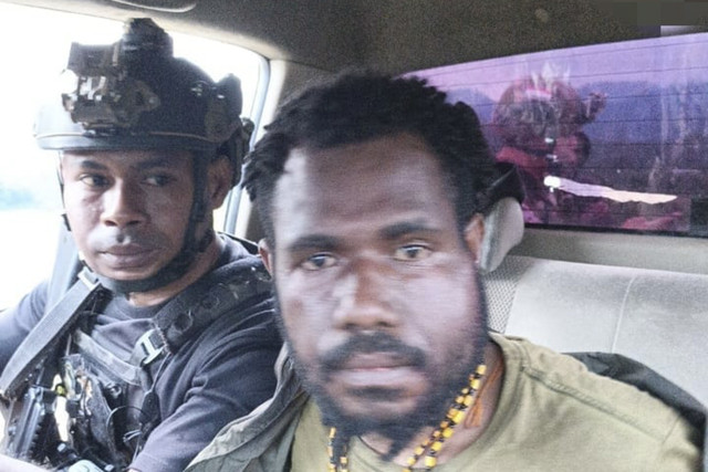 DPO anggota KKB yang ditangkap Satgas Operasi Damai Cartenz, Roberth Wenda. Foto: Dok. Istimewa