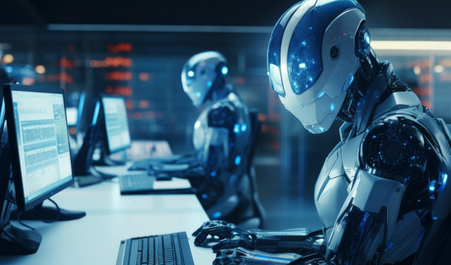 Ilustrasi robot AI. Sumber: freepik.com