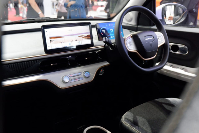 Mobil listrik Jetour X20e. Foto: Aditya Pratama Niagara/kumparan