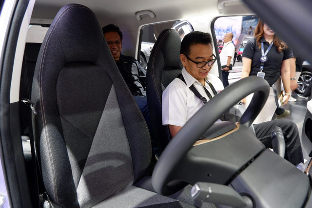 Mobil listrik Jetour X20e. Foto: Aditya Pratama Niagara/kumparan
