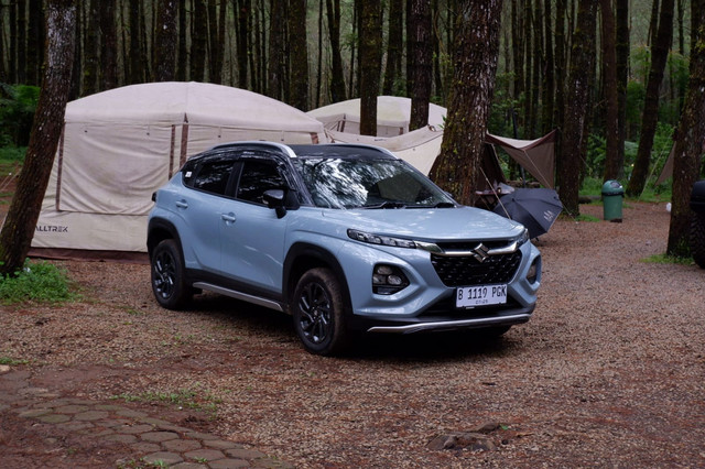 kumparan menjajal Suzuki Fronx di kawasan Bandung. Foto: Aditya Pratama Niagara/kumparan