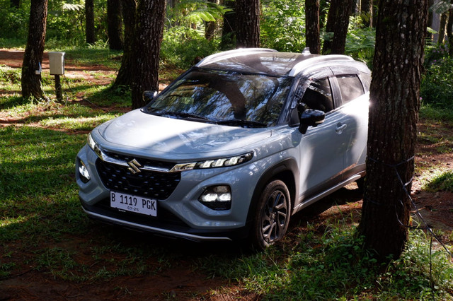 kumparan menjajal Suzuki Fronx di kawasan Bandung. Foto: Aditya Pratama Niagara/kumparan