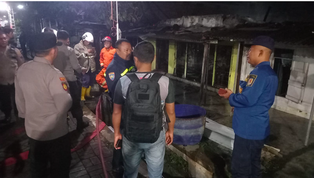 Dua rumah di Kota Semarang terbakar, 5 orang tewas. Dok Polrestabes Semarang