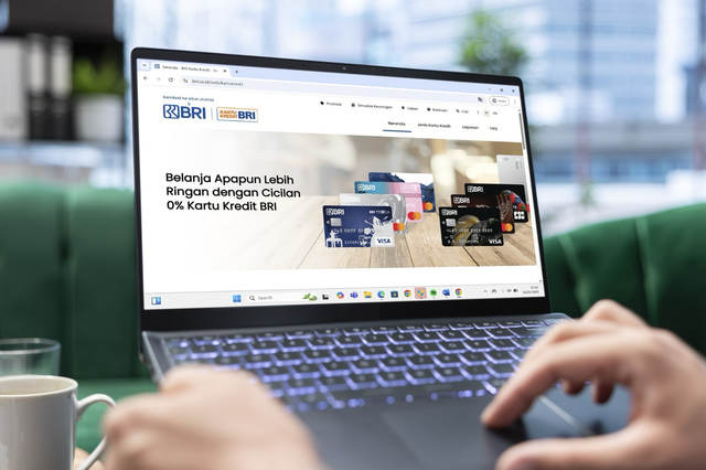 BRI menghadirkan bonus voucher senilai Rp 100 ribu untuk pendaftaran kartu kredit BRI Easy Card di website bri.co.id. Foto: Dok. BRI