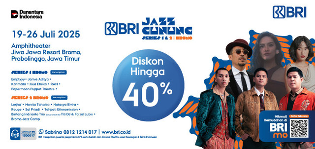 BRI Jazz Gunung Bromo. Foto: Dok BRI