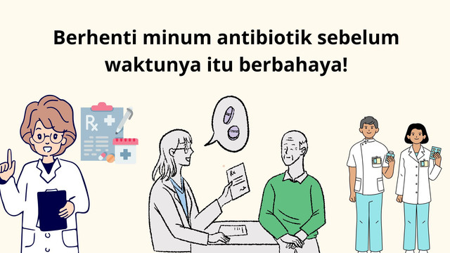 Ilustrasi penjelasan mengenai obat antibiotik (source: canva)