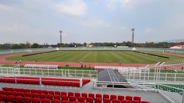 Markas Bhayangkara Presisi Lampung FC di Stadion Sumpah Pemuda, PKOR, Way Halim, Bandar Lampung. | Foto: Sinta Yuliana/Lampung Geh
