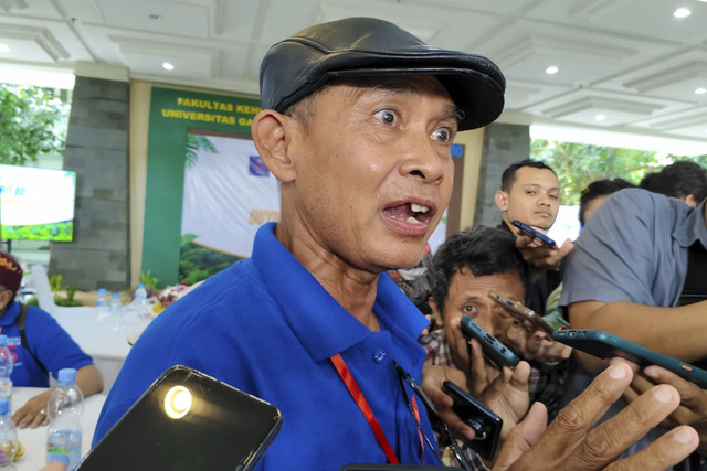 Mulyono, teman seangkatan Presiden ketujuh RI Joko Widodo di Fakultas Kehutanan UGM angkatan 80. Foto: Arfiansyah Panji Purnandaru/kumparan