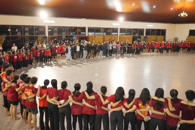 Proses Latihan Intensif Para Penari Pagelaran Sabang Merauke The Indonesian Broadway 2025. Foto: Dok. Pagelaran Sabang Merauke