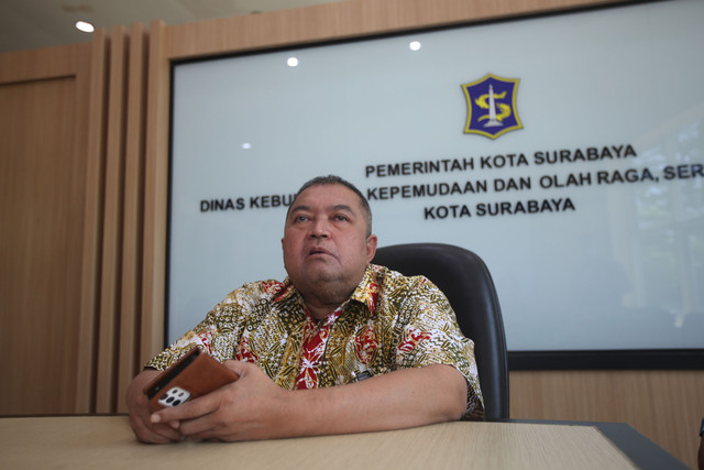 Kepala Dinas Kebudayaan, Kepemudaan, Olahraga, serta Pariwisata (Disbudporapar) Hidayat Syah. Foto: Diskominfo Surabaya 