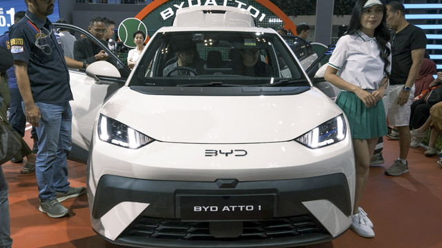 BYD Atto 1 di GIIAS 2025. Foto: Fitra Andrianto/kumparan