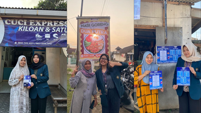 Dokumentasi Hasil Pembuatan Spanduk, Katalog Produk, dan Booklet Pemanfaatan GoogleMaps