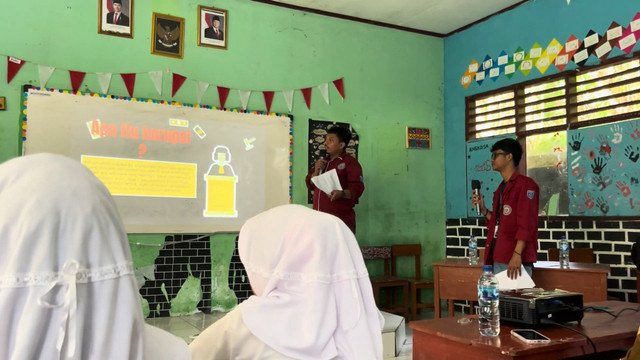 Edukasi Pendidikan Anti Korupsi kepada Siswa-Siswi SMPN 22 Kota Serang Dok Pribadi Senin 21 juli 2025