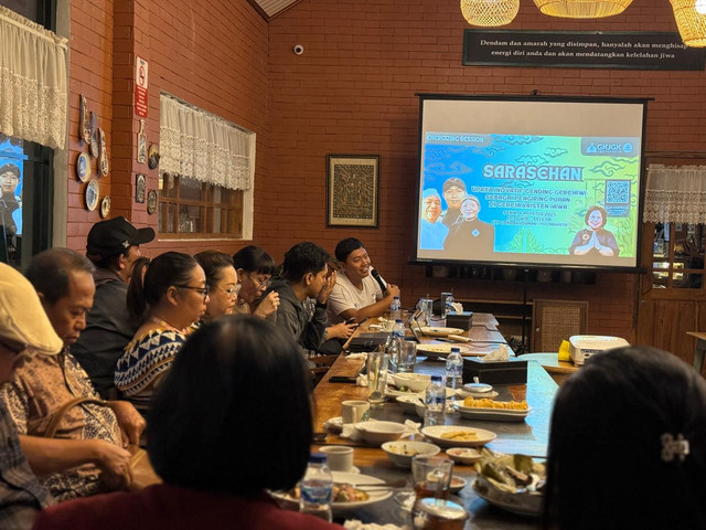 Rapat Koordinasi Panitia Sarasehan “Upaya Inovatif Gending Gerejawi sebagai Pengiring Pujian di GKJ” yang akan digelar pada Senin, 4 Agustus 2025, pukul 17.30 WIB. Foto: ES Putra/Pandangan Jogja