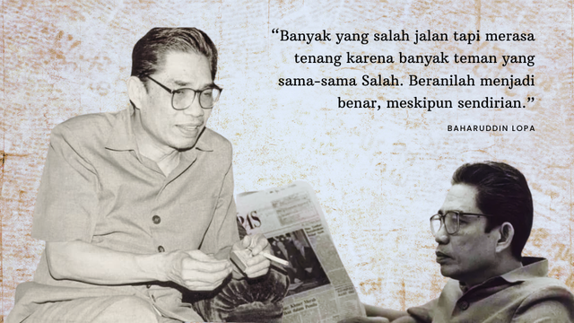 Baharuddin Lopa// dibuat di Canva