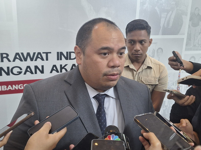 Chief Investment Officer (CIO) Danantara, Pandu Sjahrir ditemui di Bursa Efek Indonesia (BEI), Jakarta Selatan pada Senin (28/7/2025). Foto: Argya D. Maheswara/kumparan