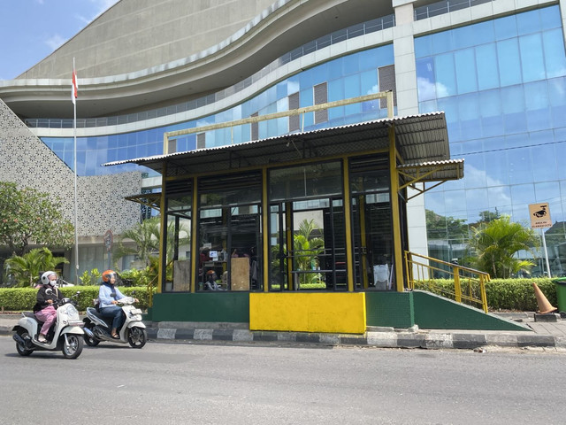 Salah satu halte Trans Jogja. Foto: Pandangan Jogja/Resti Damayanti