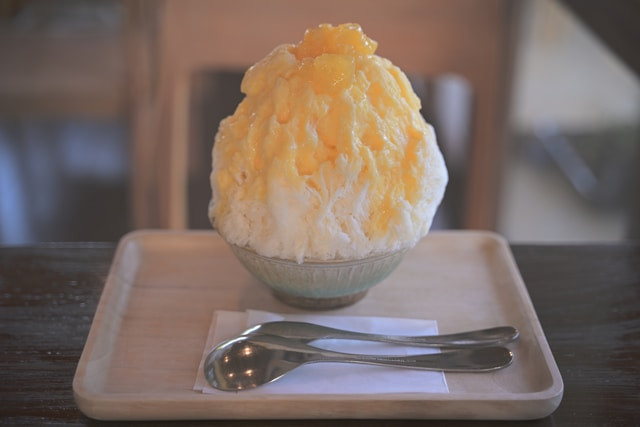 Dessert khas Jepang. Foto hanya ilustrasi bukan sebenarnya. Sumber foto: Unsplash/INSIDE THE B