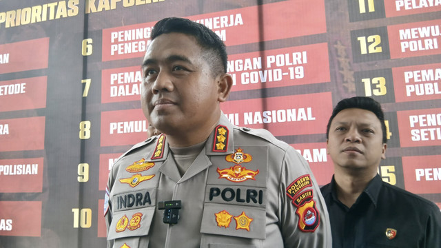Kapolresta Tangerang, Kombes Pol Andi Muhammad Indra Waspada, di Polresta Tangerang, Selasa (29/7/2025). Foto: kumparan