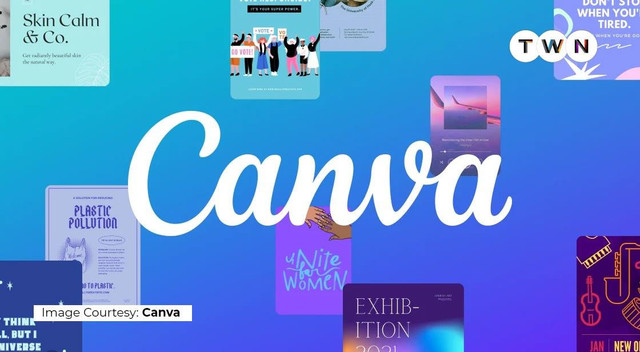 Ilustrasi font Canva. Foto: Canva
