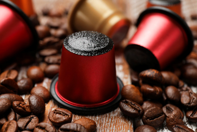 Ilustrasi kapsul kopi. Foto: Shutterstock