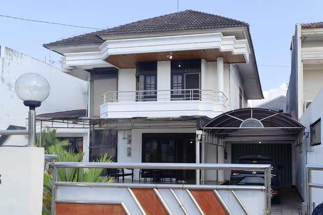  Rumah mewah di Puri Anjasmoro, Kecamatan Semarang Barat Kota Semarang, Jawa Tengah yang dirampok pada Senin (28/7/2025). Foto: Intan Alliva Khansa/kumparan