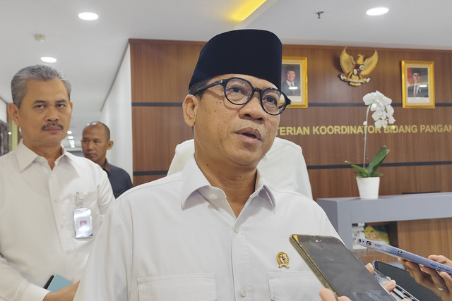 Menteri Desa dan Pembangunan Daerah Tertinggal (Mendes PDT) Yandri Susanto di Kantor Kemenko Bidang Pangan, Jakarta, Selasa (29/7/2025). Foto: Widya Islamiati/kumparan