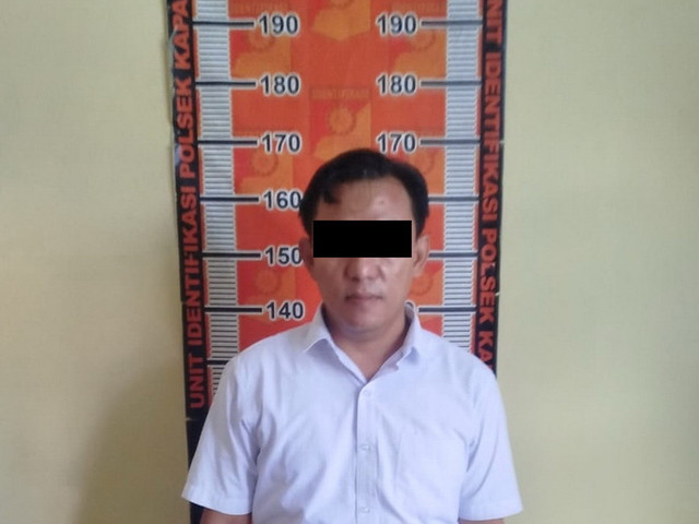 DS (49), warga Desa Gondang, Kecamatan Gondang, Kabupaten Bojonegoro. tersangka dugaan tindak pidana pelecehan seksual terhadap seorang wanita. (Aset: Istimewa)
