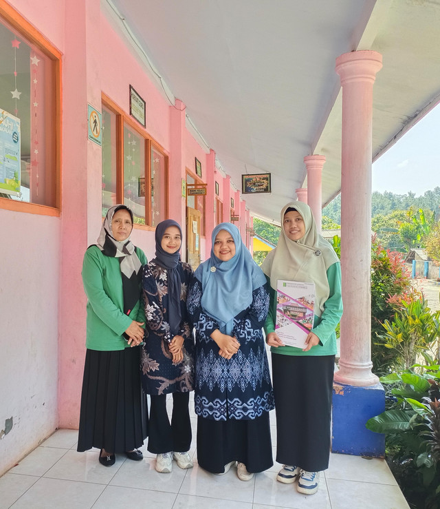 Mahasiswa FIP UNIRA Melaksanakan PPL di SDN 2 Banjarsari 