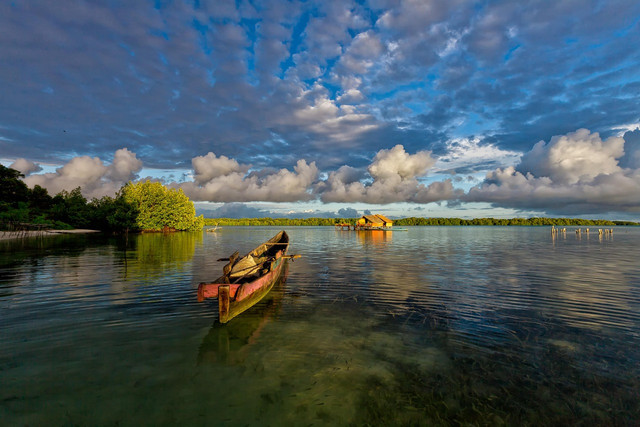 Laguna Glagah. Foto hanya ilustrasi bukan tempat sebenarnya. Sumber foto: Pixabay.