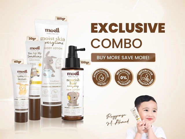 Produk Moell apa saja. Foto adalah Moell Special Bundling. Sumber: shopee.co.id/moell.id.