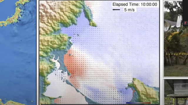 Fenomena tsunami di Papua akibat gempa Jepang pada 2011 tetap berbahaya meski prakiraan awal hanya setinggi 50 cm. Foto: BNPB