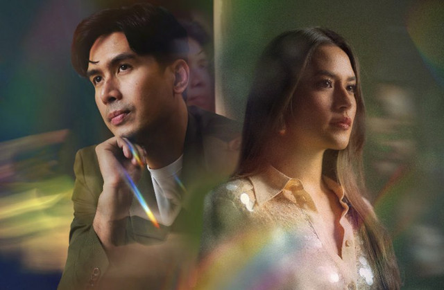 Penyanyi Indonesia, Raisa, dan penyanyi asal Filipina, Christian Bautista, resmi merilis single duet mereka bertajuk Rainbow. Foto: Sony Music Entertainment