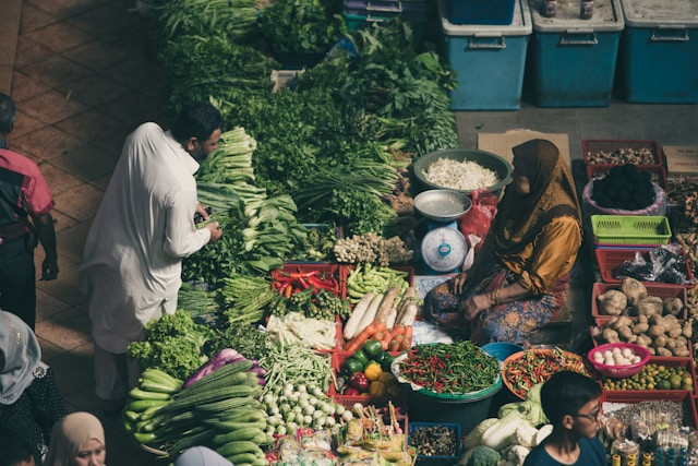 ilustrasi sejarah pasar taman puring. sumber: unsplash/alex hudson
