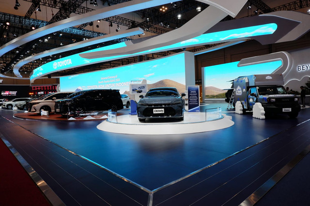 Toyota Crown FCEV di GIIAS 2025. Foto: Fitra Andrianto/kumparan