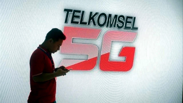 Ilustrasi jaringan 5G Telkomsel. (foto: istimewa)