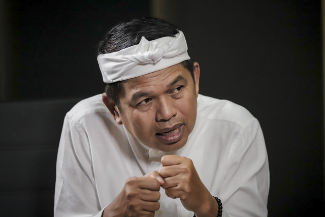 Gubernur Jawa Barat Dedi Mulyadi saat Program Info A1 kumparan di Jakarta, Kamis (31/7/2025). Foto: Jamal Ramadhan/kumparan