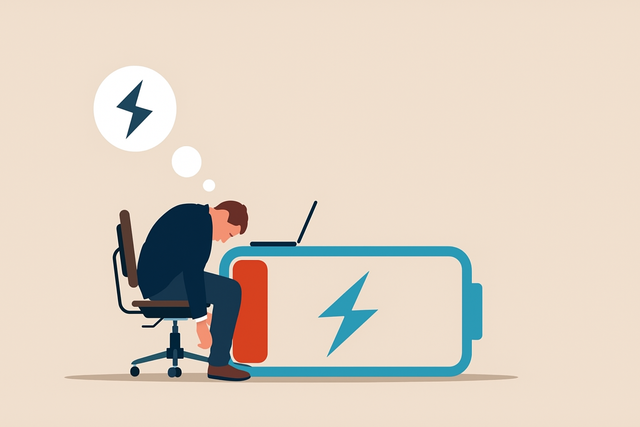 (Ilustrasi Burnout dalam Pekerjaan. Sumber Gambar: Shutterstock)