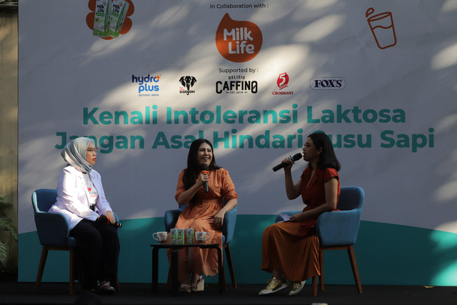 kumparan Hangout tema Intoleransi Laktosa digelar pada Kamis (31/7) di taman kumparan, Jakarta Selatan. Foto: kumparan
