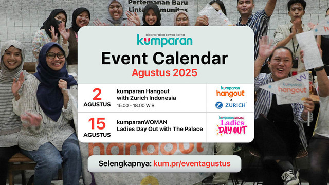 Event Calender Agustus 2025. Foto: Dok. kumparan