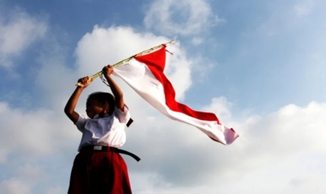 Ilustrasi bendera merah putih. Foto: Pixabay