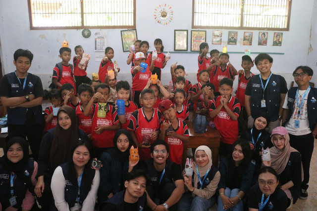 Foto Kegiatan Sosialisasi Daur Ulang di SDN 03 Sitiarjo